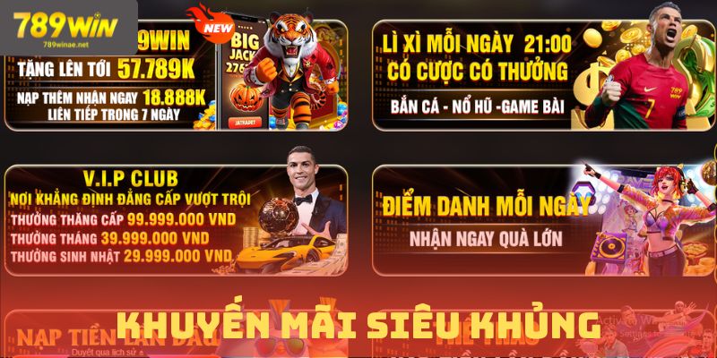 789Win cùng khuyến mãi ấn tượng