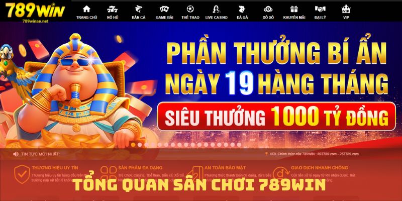 Tổng quan sân chơi 789WIN